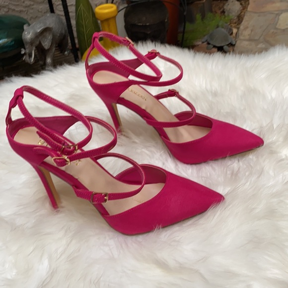 🌸HOT PINK POINTY TOE HIGH HEEL🌸 - Picture 4 of 4